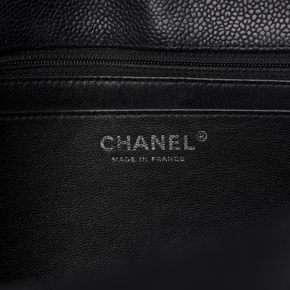 Chanel Caviar Quilted Jumbo Single Flap Black 8 of 10