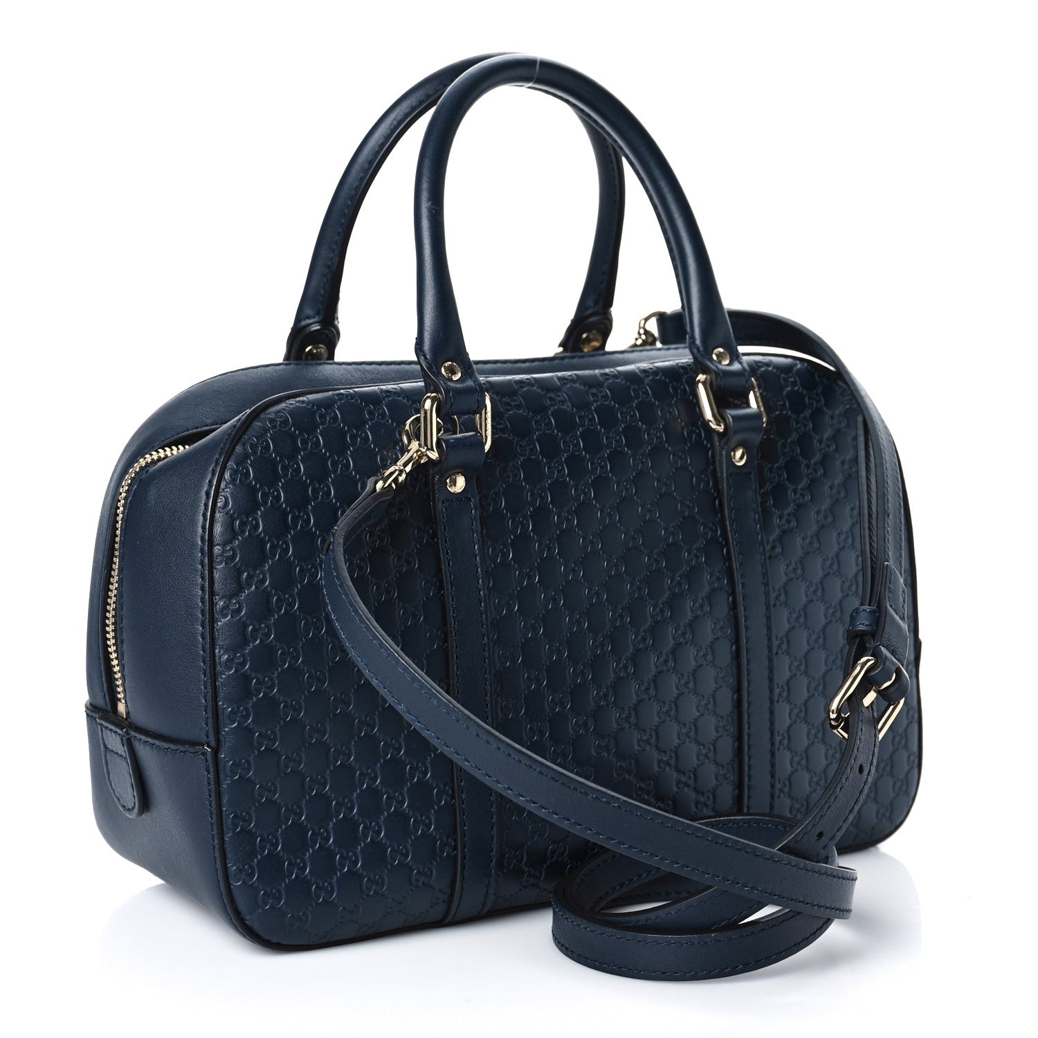 Gucci Microguccissima Medium Crossbody Bag Blue 3 of 11