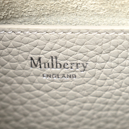 Mulberry Heavy Grain Mini Alexa Pale Grey 6 of 9
