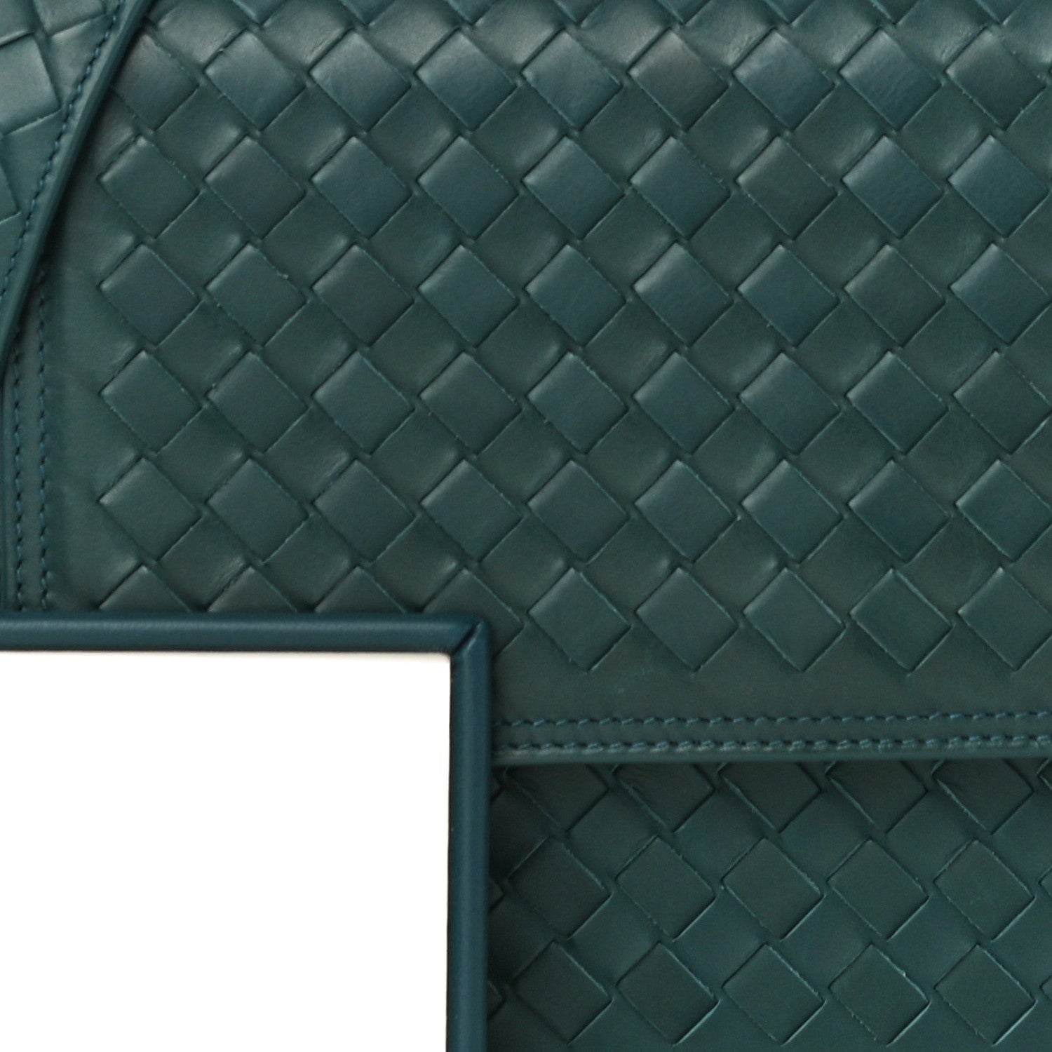 Bottega Veneta Nappa Intrecciato Alumna Bag Blue 9 of 12