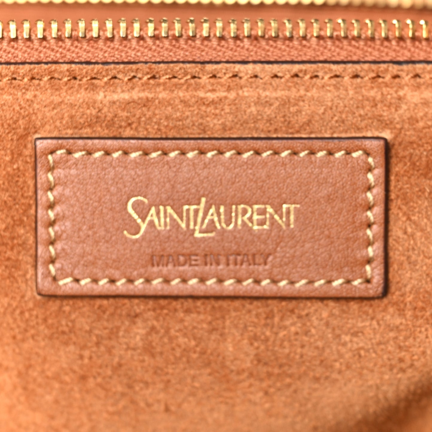 Calfskin Y Tote Brick