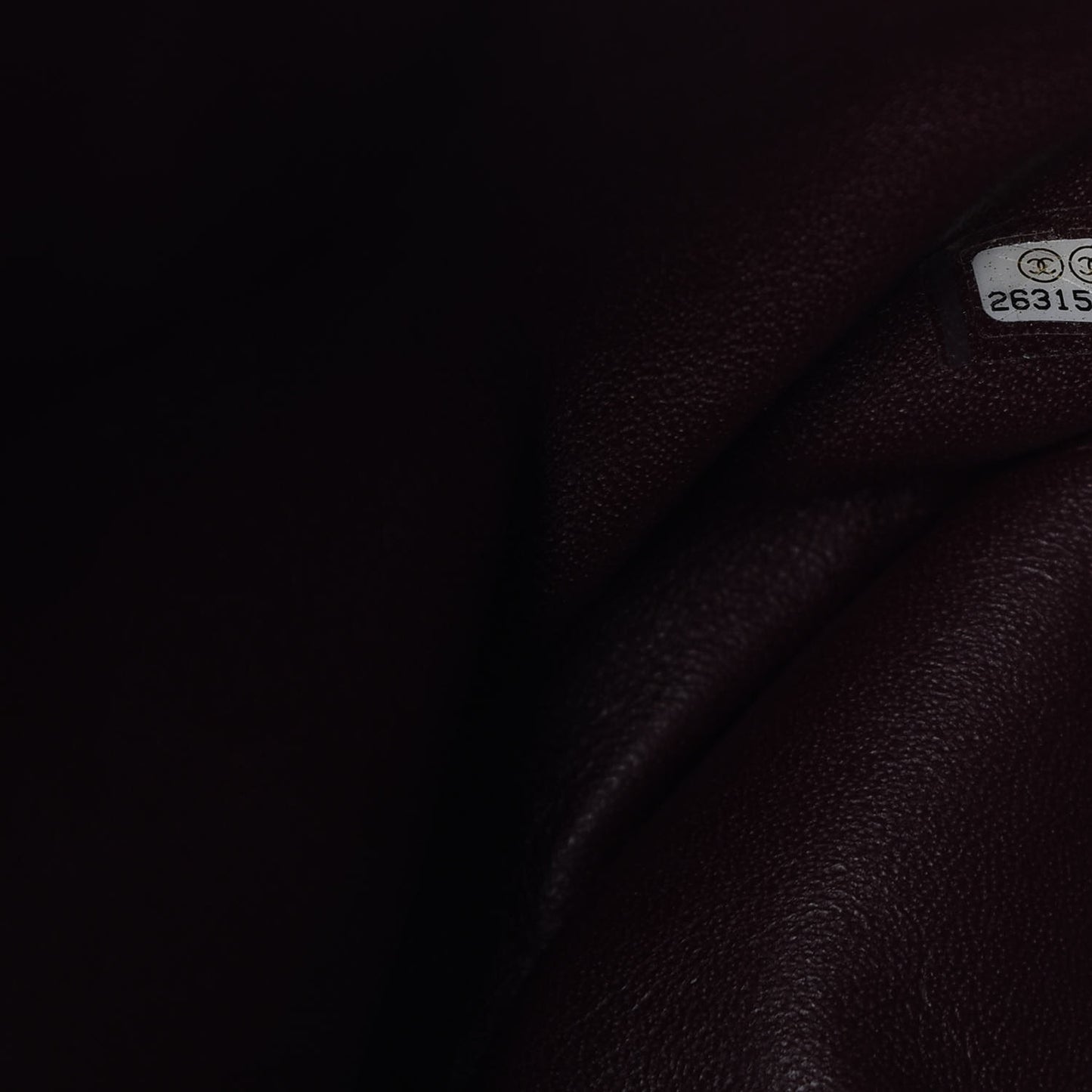Caviar Quilted Filigree Backpack Burgundy
