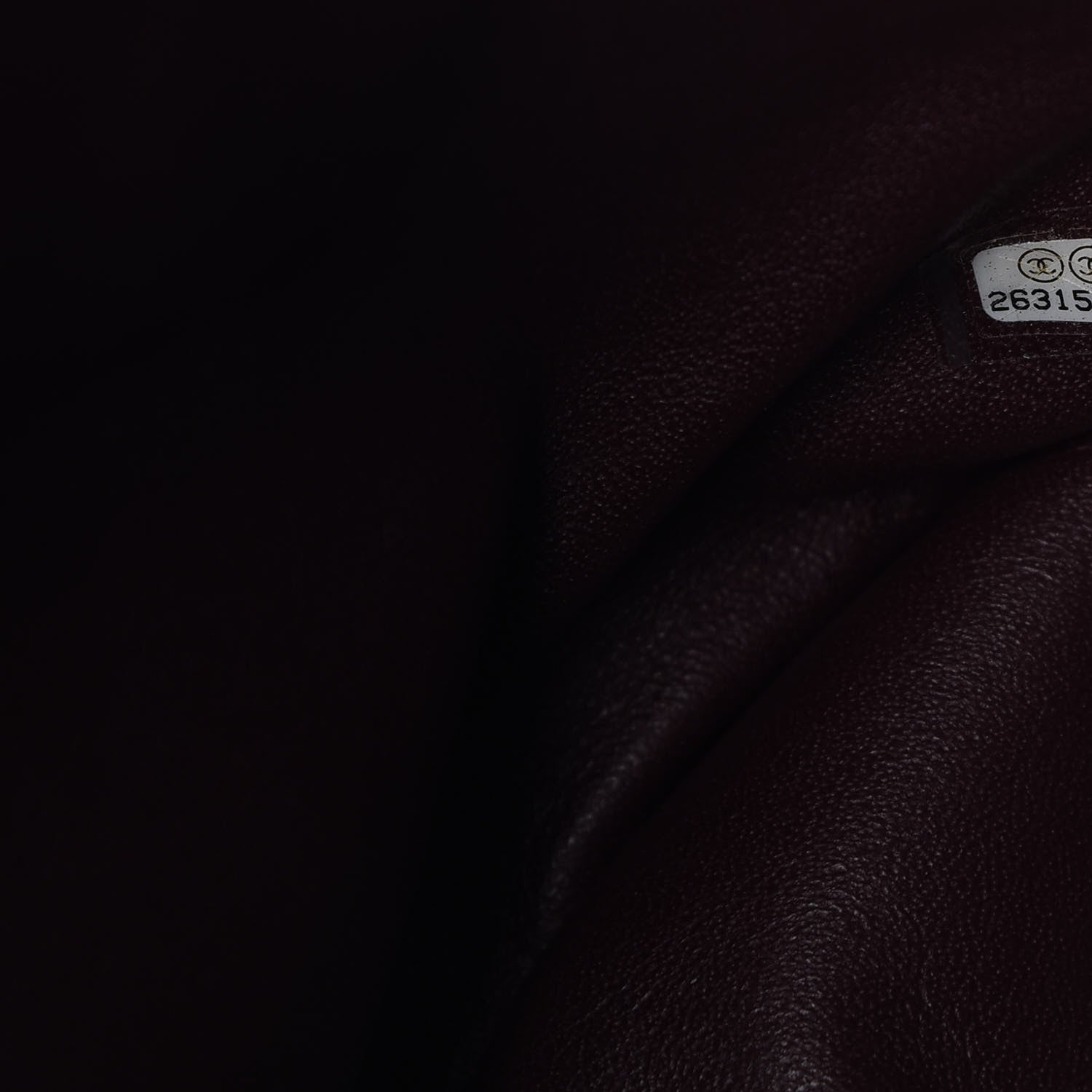 Chanel Caviar Quilted Filigree Backpack Burgundy 6 of 9