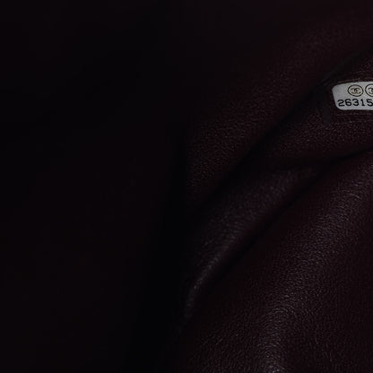 Chanel Caviar Quilted Filigree Backpack Burgundy 6 of 9