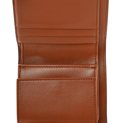 Celine Shiny Smooth Lambskin Small Triomphe Wallet Tan 5 of 8