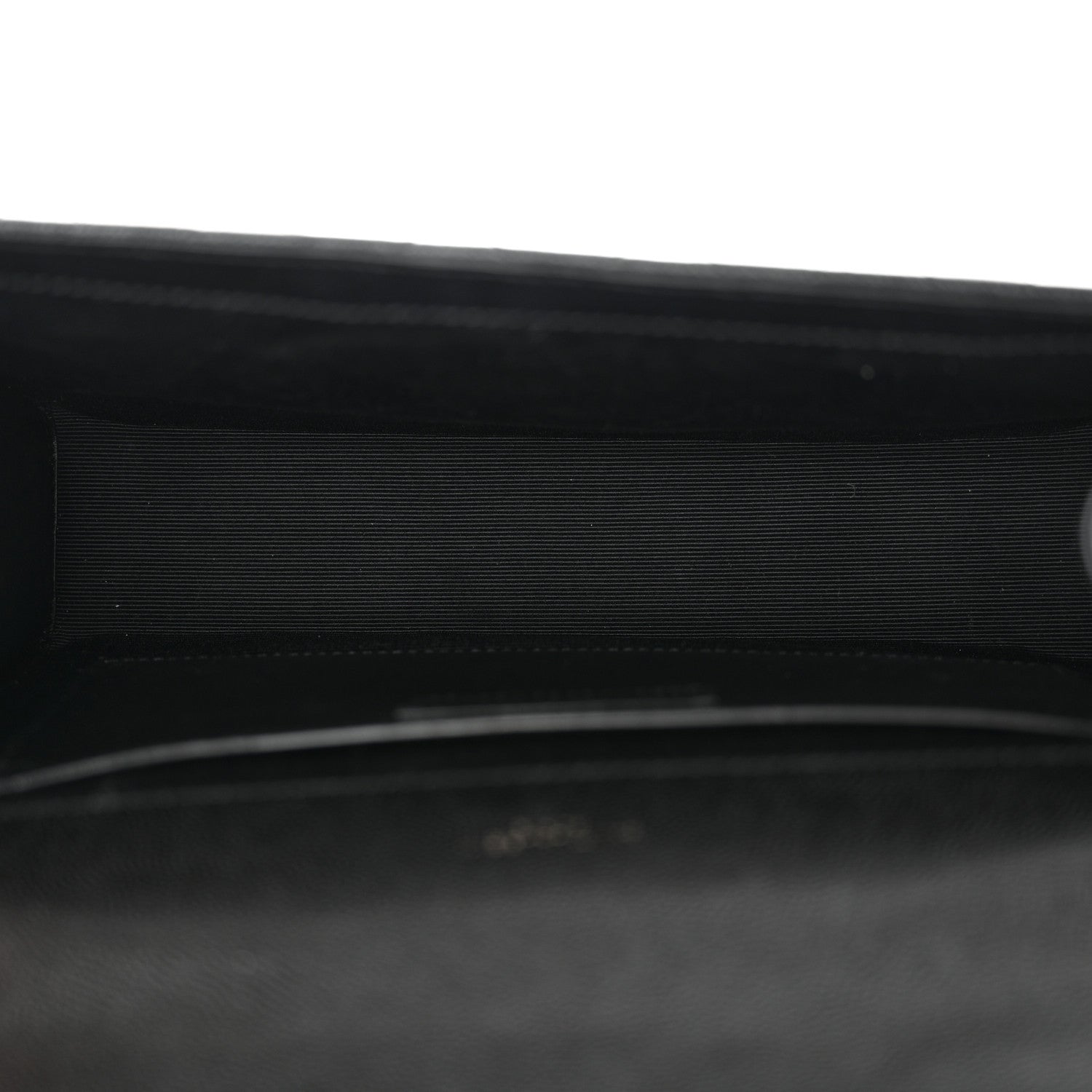 Saint Laurent Grain De Poudre Textured Mixed Matelasse Triquilt Medium Monogram Monochrome Satchel Black 11 of 14