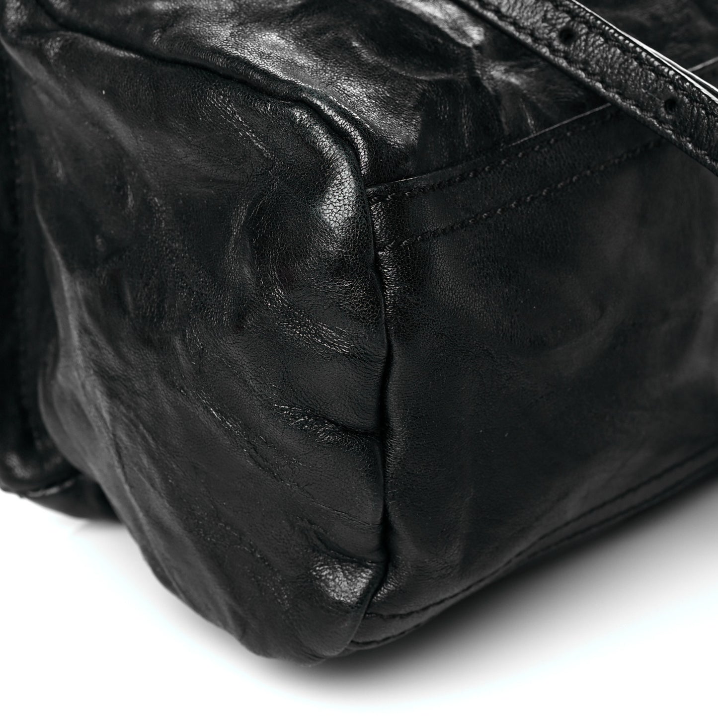 Tumbled Sheepskin Mini Pandora Black
