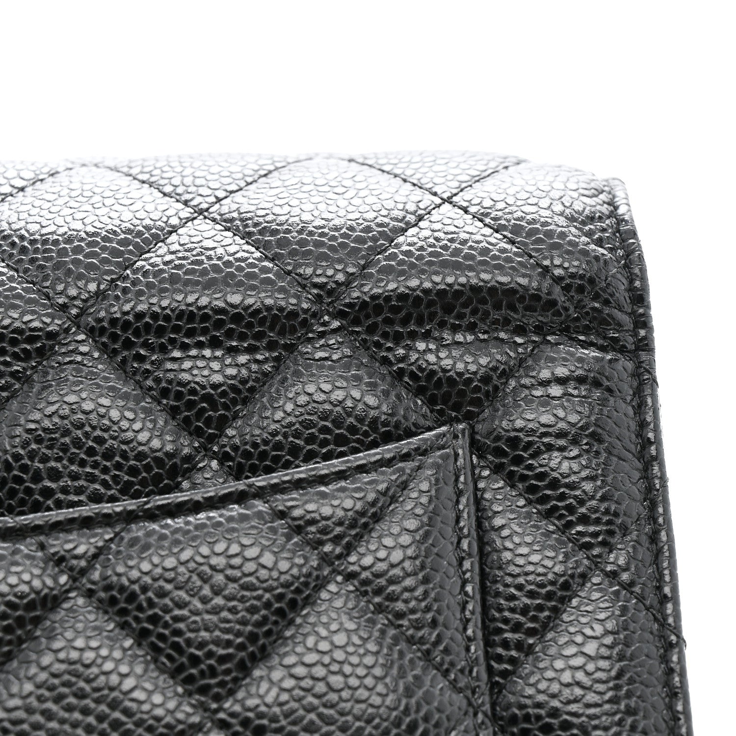 Chanel Caviar Quilted Wallet on Chain WOC Black 13 of 13