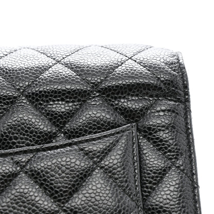 Chanel Caviar Quilted Wallet on Chain WOC Black 13 of 13