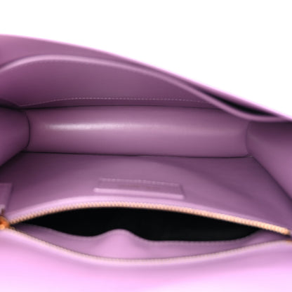 Saint Laurent Smooth Calfskin Carre Satchel Lilas 5 of 10