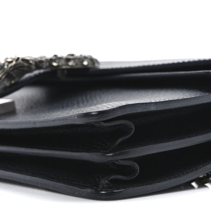 Gucci Pebbled Calfskin Small Dionysus Shoulder Bag Black 10 of 10