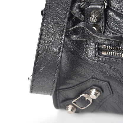 Balenciaga Agneau Giant 12 Silver Hardware Mini City Gris Fossile 13 of 13