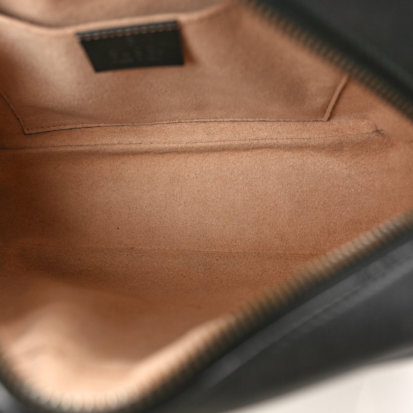 Calfskin Matelasse Small GG Marmont Chain Shoulder Bag Black