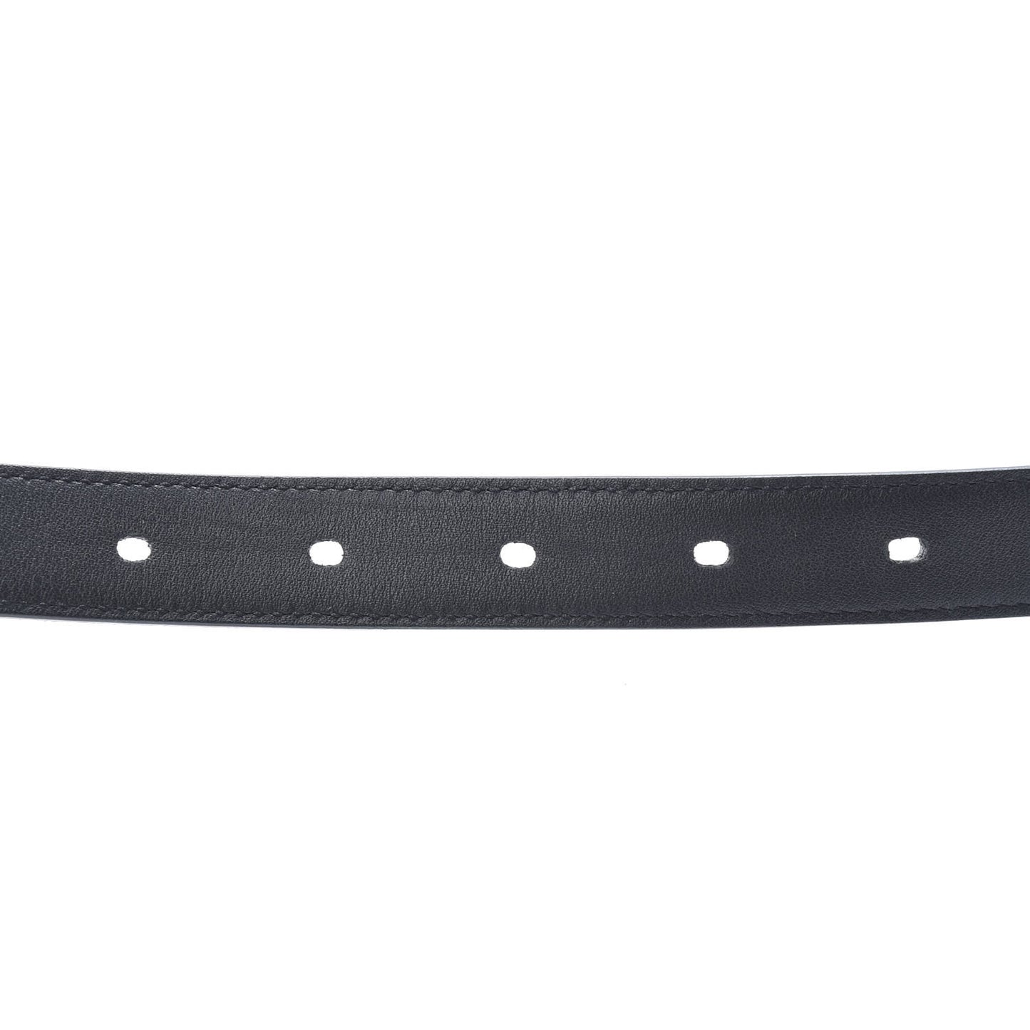 Smooth Calfskin Monogram Square Buckle Belt 90 36 Black