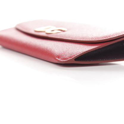 Dolce & Gabbana Dauphine Wallet On Chain Rosso 10 of 11