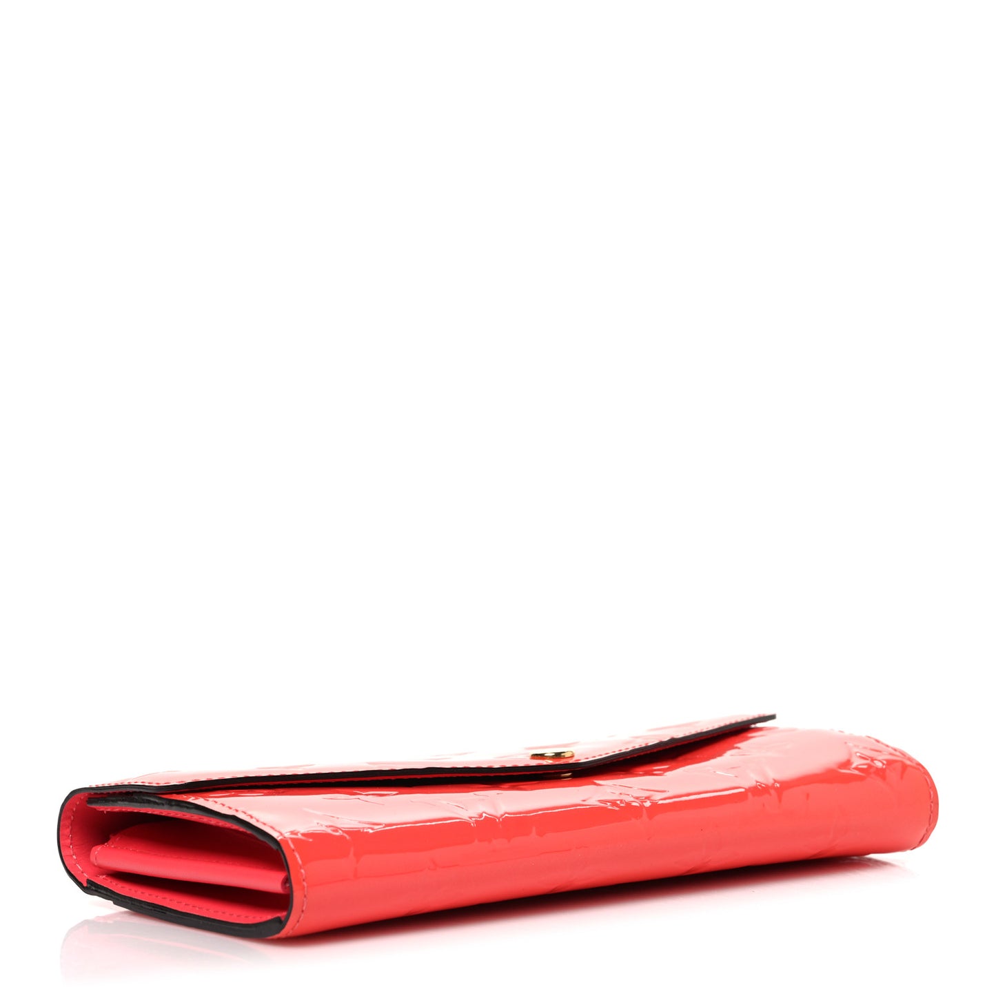 Vernis Sarah Wallet NM Rose Litchi