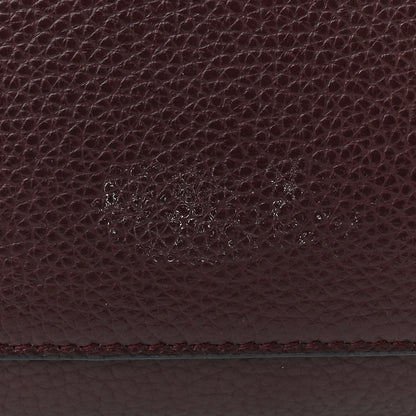 Salvatore Ferragamo Calfskin Travel Tote Burgundy 16 of 17