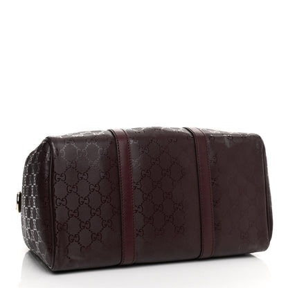 Gucci Imprime Monogram Medium Joy Boston Bordeaux 4 of 11