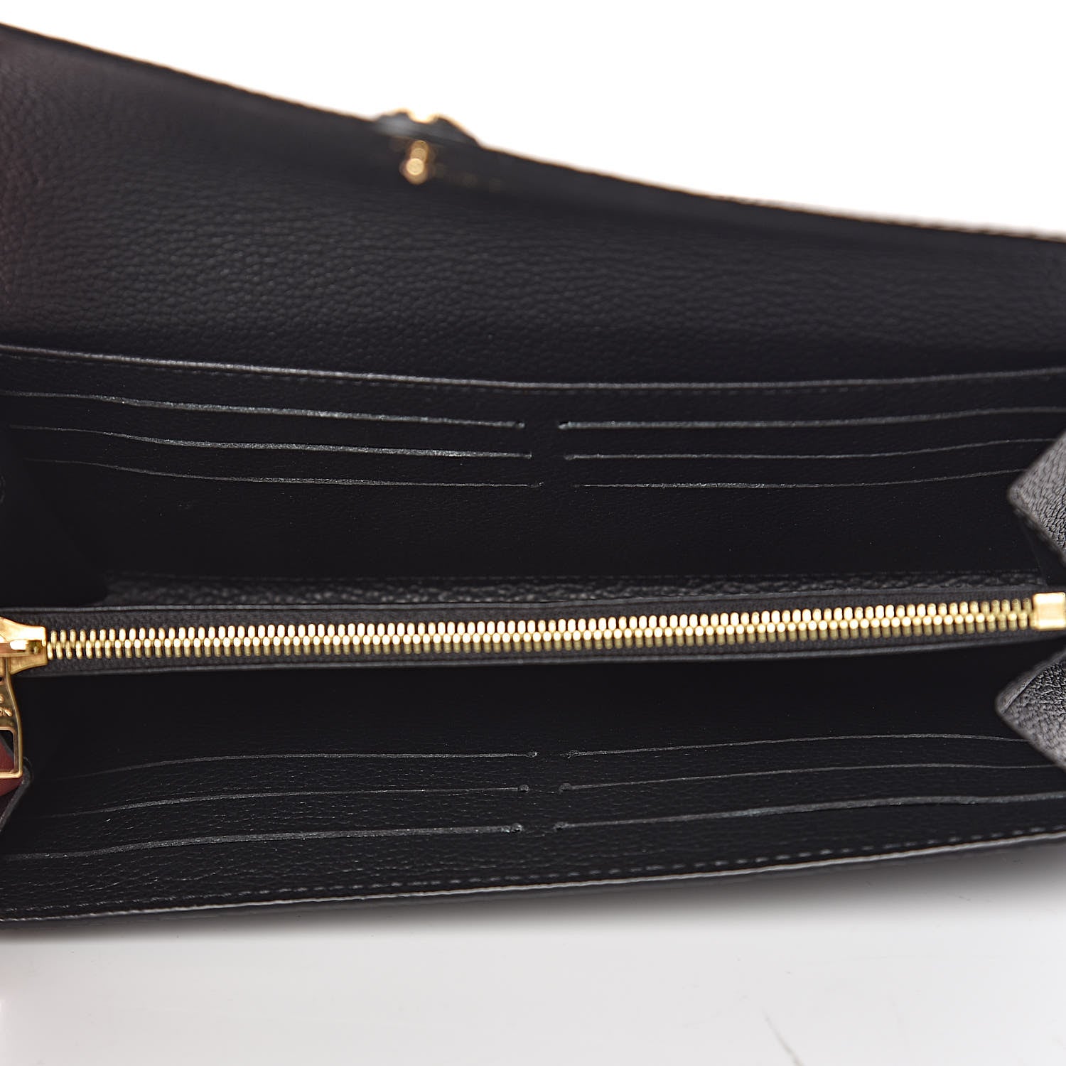 Louis Vuitton Empreinte Sarah Wallet NM Black 5 of 7