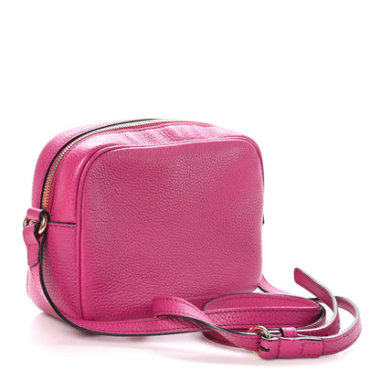 Gucci Cellarius Calfskin Small Soho Disco Bag Bright Bouganville 3 of 11