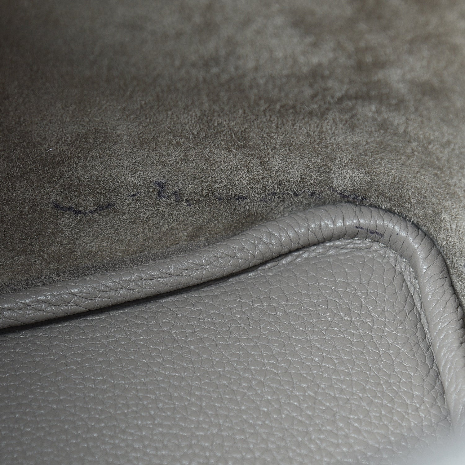 Hermes Taurillon Maurice Picotin Lock 18 PM Gris Asphalte 11 of 12
