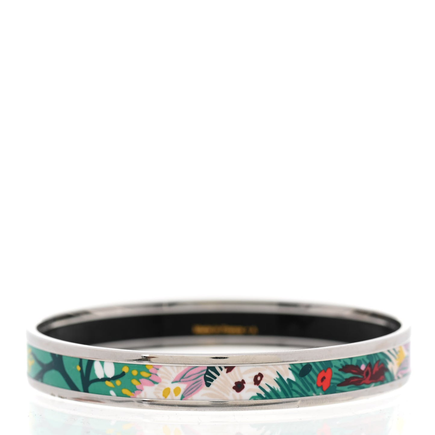 Enamel Dans un Jardin Anglais Printed Bracelet 65