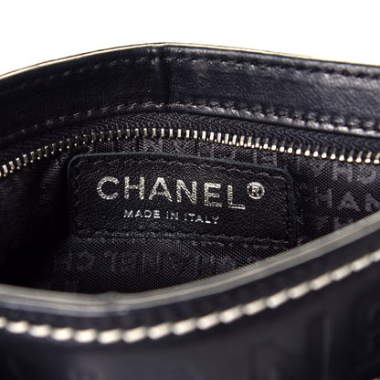 Chanel Lambskin Lax Pochette Black 6 of 8