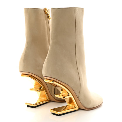 Fendi Nubuck Fendi First 95mm Ankle Boots 36 Roger 4 of 9
