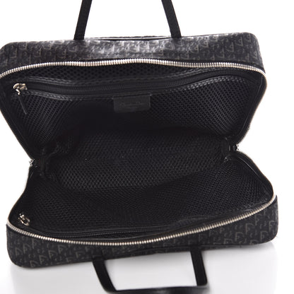 Christian Dior Monogram Canvas Travel Pouch Navy Blue 5 of 11