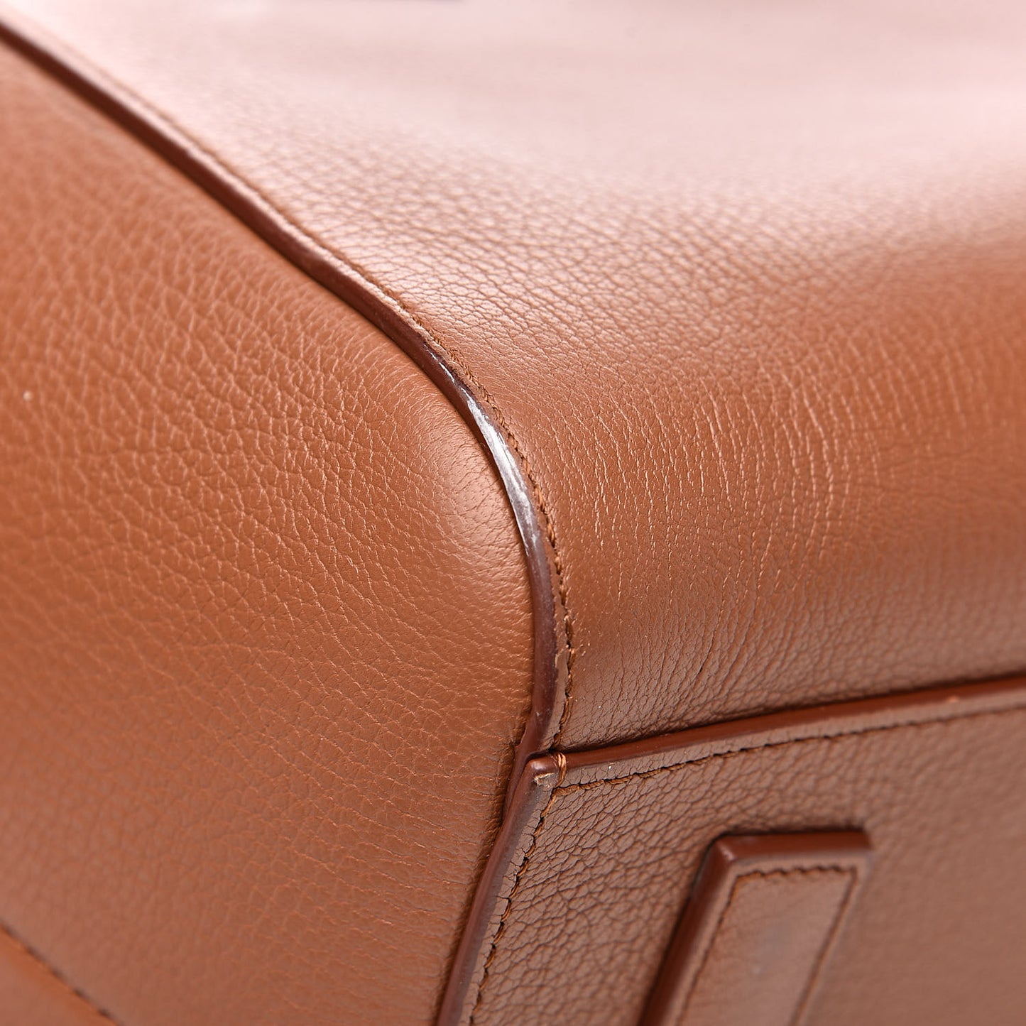 Sugar Goatskin Medium Antigona Cognac