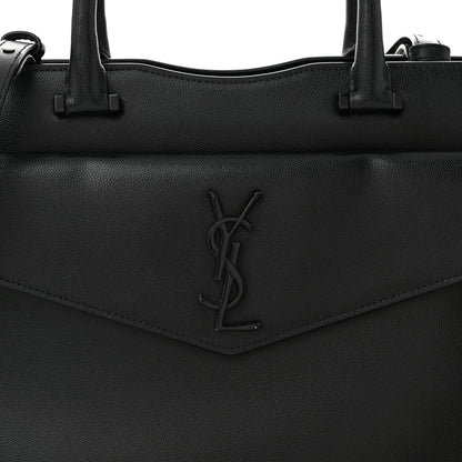 Saint Laurent Grain De Poudre Medium Uptown Tote Black 8 of 13