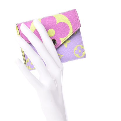 Louis Vuitton Monogram Giant Zoe Wallet Pink Lilac 2 of 8