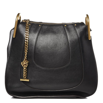 Chloe Calfskin Small Hayley Hobo Black 1 of 10
