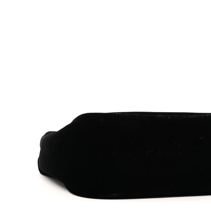 Prada Velvet Nappa Mini Re-Edition Shoulder Bag Black 8 of 9