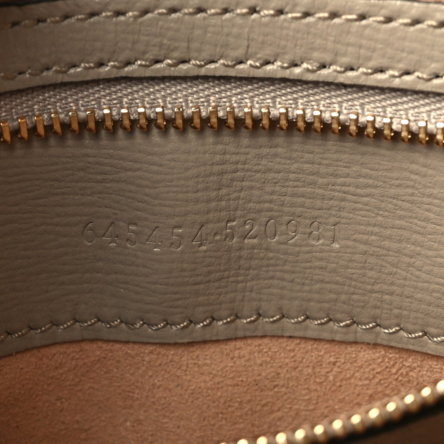 Gucci Azalea Calfskin Small Horsebit 1955 Shoulder Bag Oatmeal 7 of 11