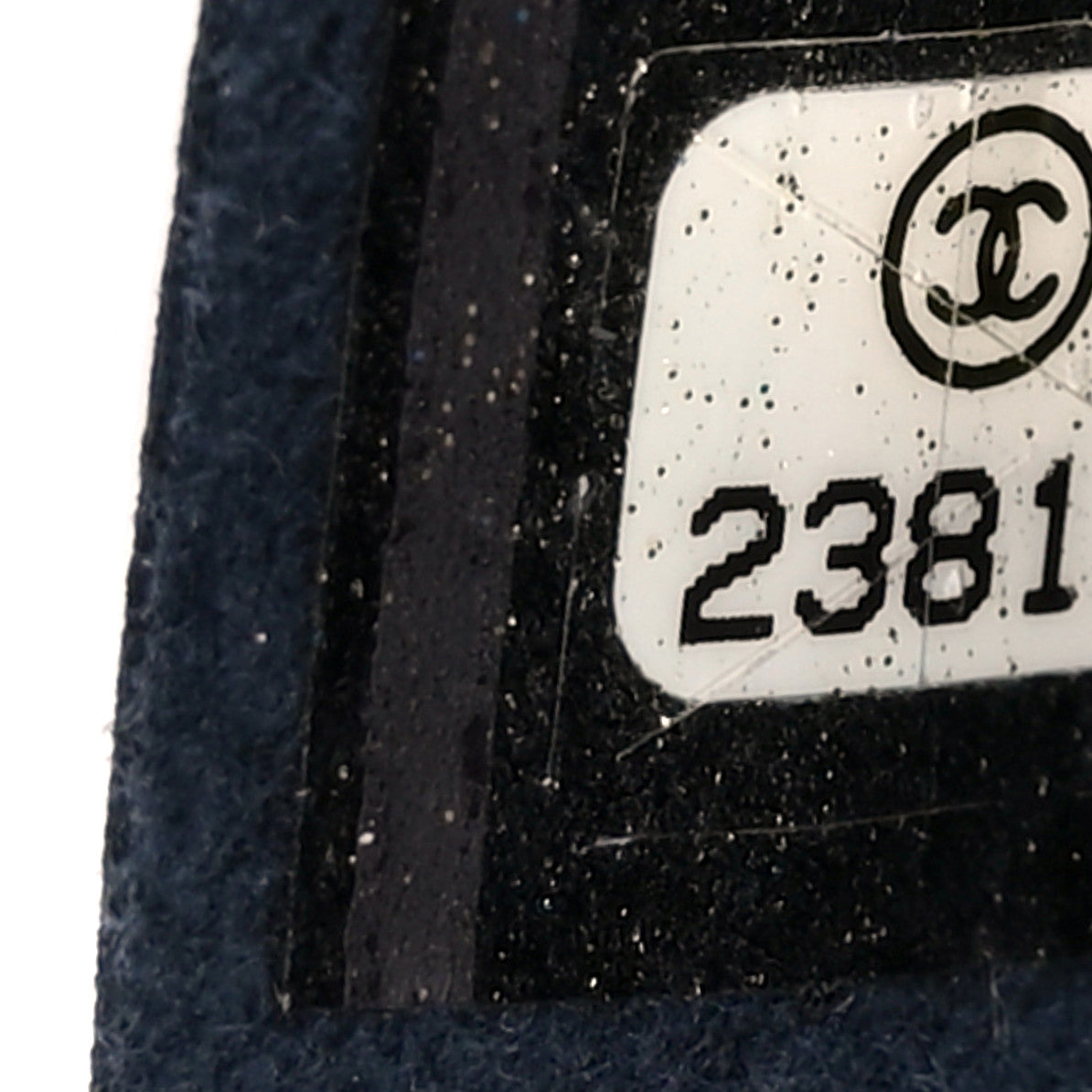 Sheepskin Quilted Vintage Mademoiselle Flap Dark Navy