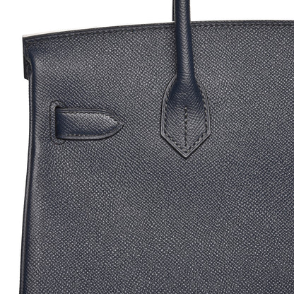 Hermes Epsom Birkin 30 Bleu Indigo 28 of 31