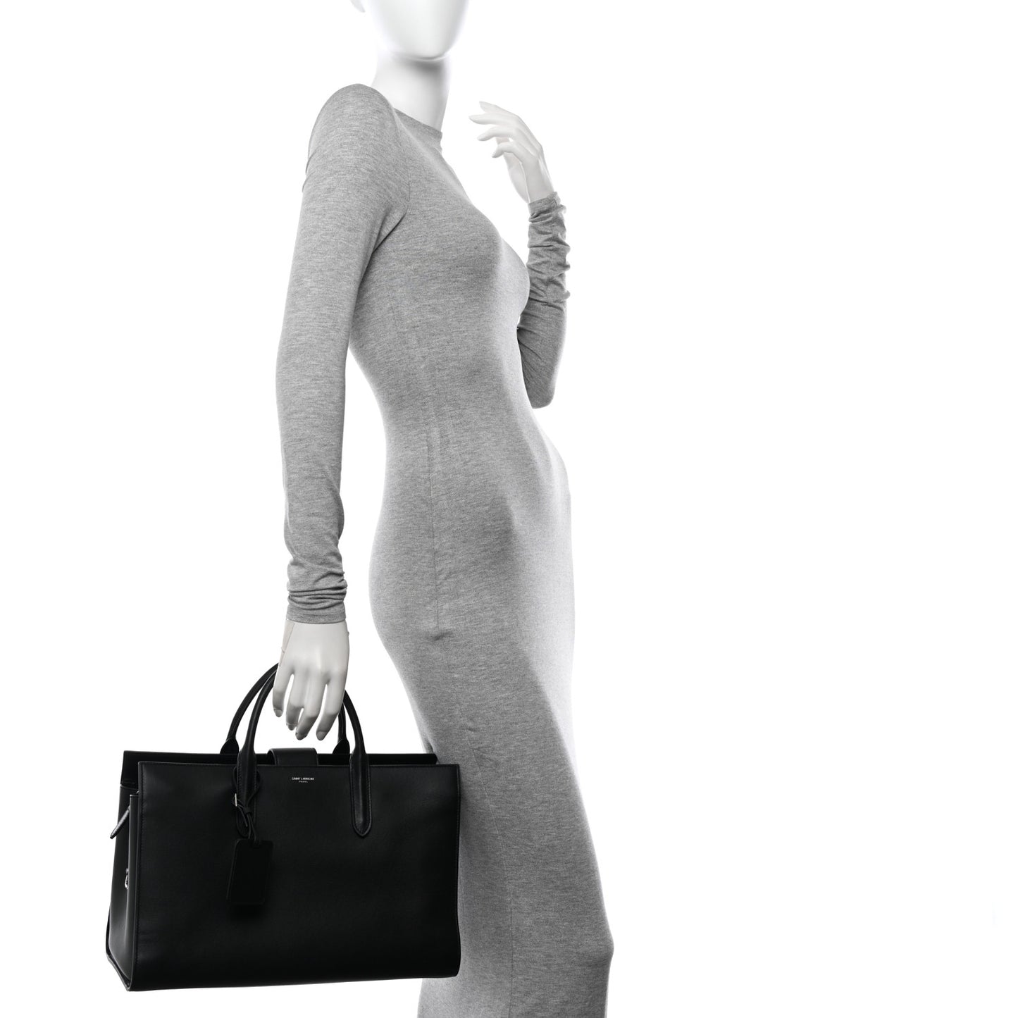 Calfskin Large Jane Tote Black