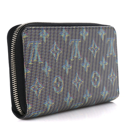 Louis Vuitton Calfskin Monogram LV Pop Zippy Wallet Blue 3 of 10