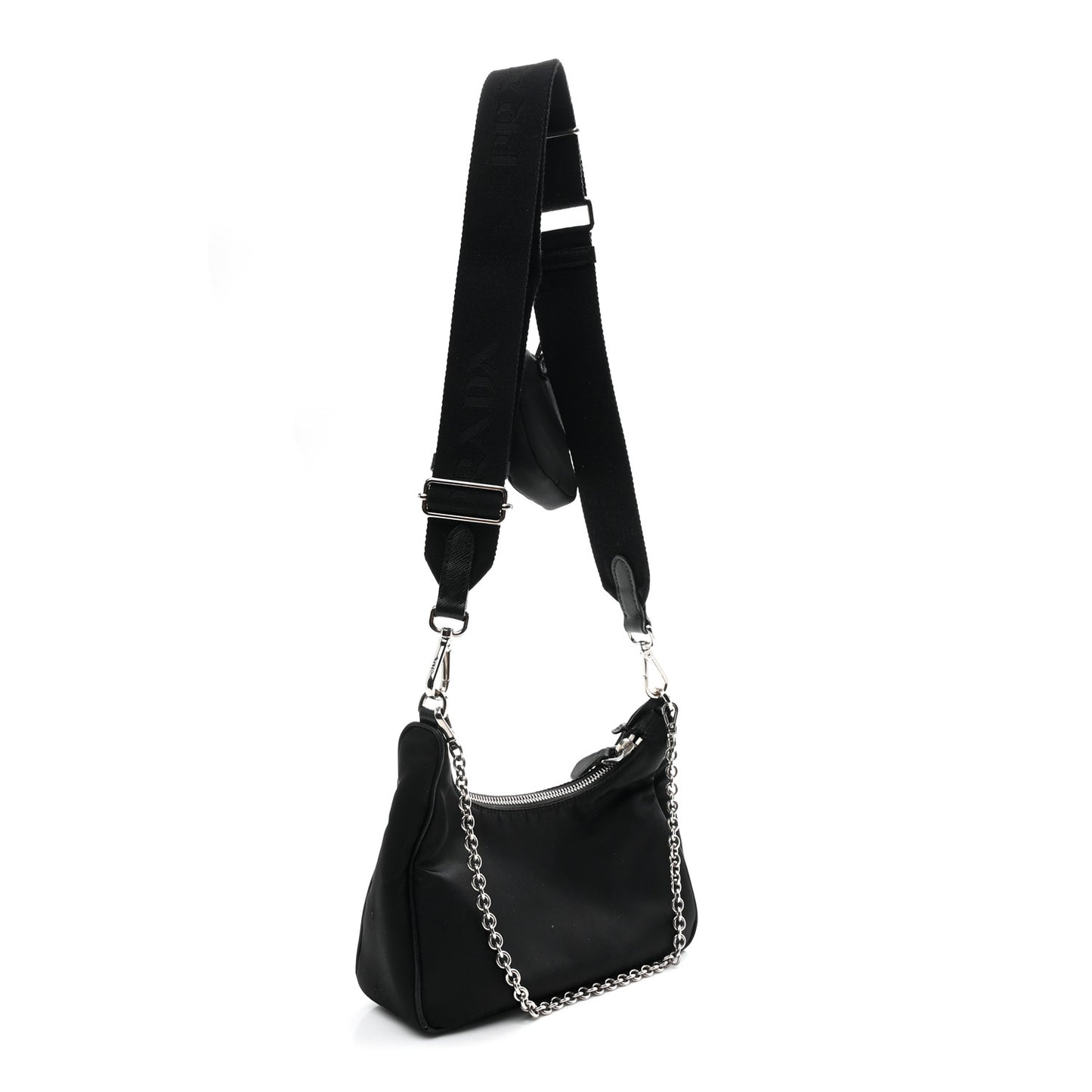 Nylon Re-Edition 2005 Shoulder Bag Black