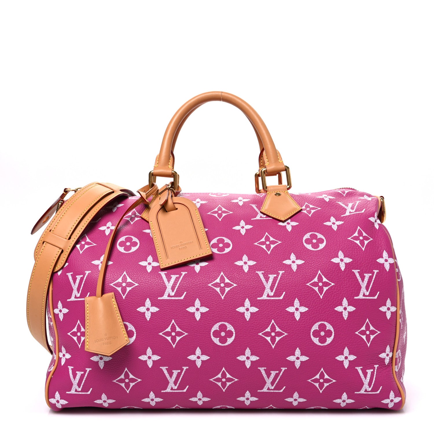 Louis Vuitton Calfskin Monogram Speedy P9 Bandouliere 40 Agate 1 of 11
