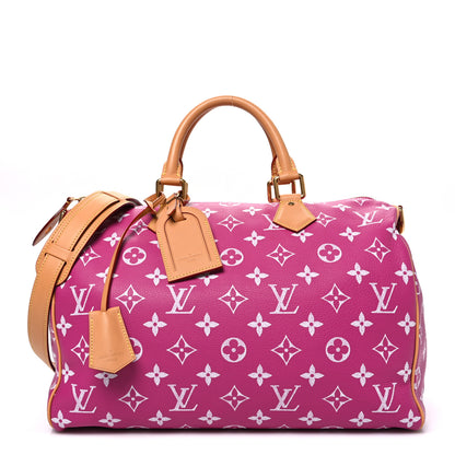 Louis Vuitton Calfskin Monogram Speedy P9 Bandouliere 40 Agate 1 of 11