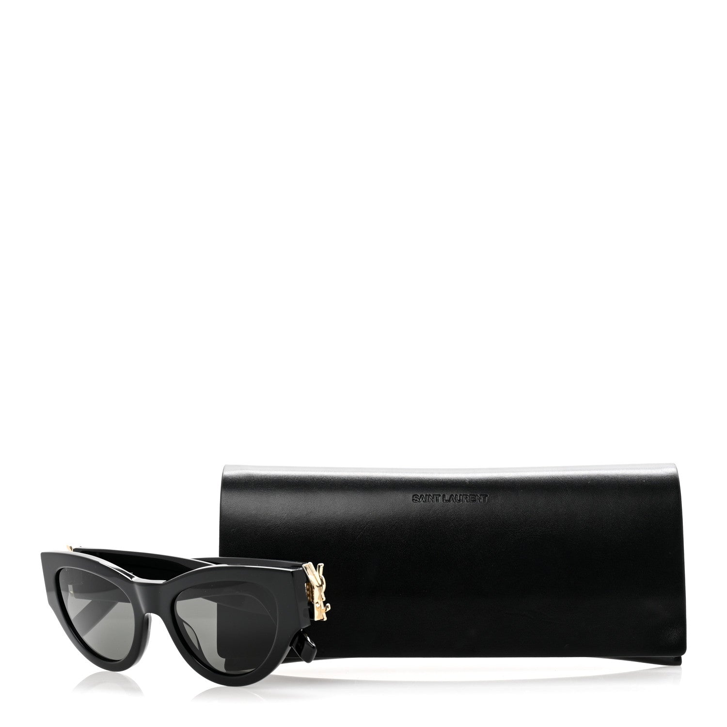 Saint Laurent Acetate Sunglasses SL M94 Black 9 of 9