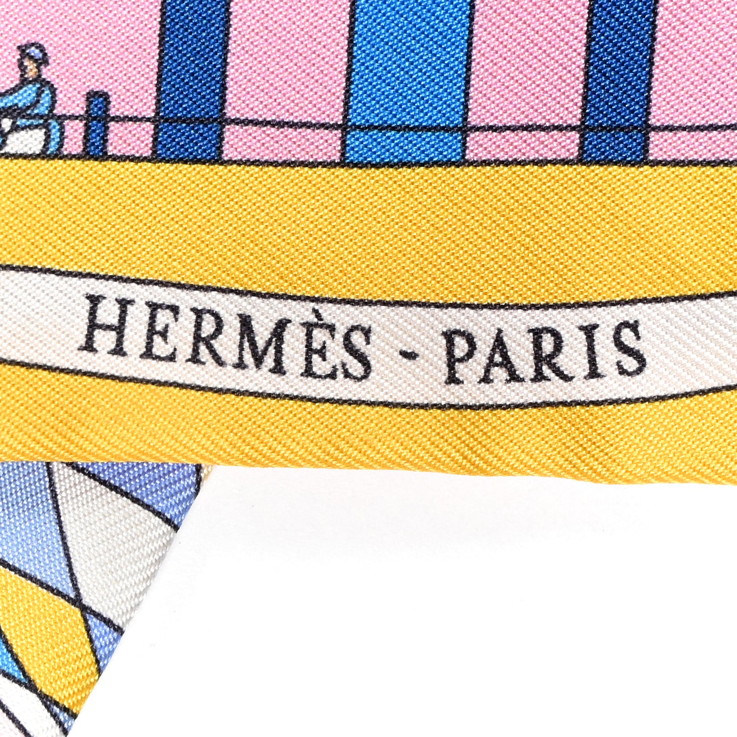 Silk Les Folies Du Ciel Twilly Rose Bleu Jaune Vif