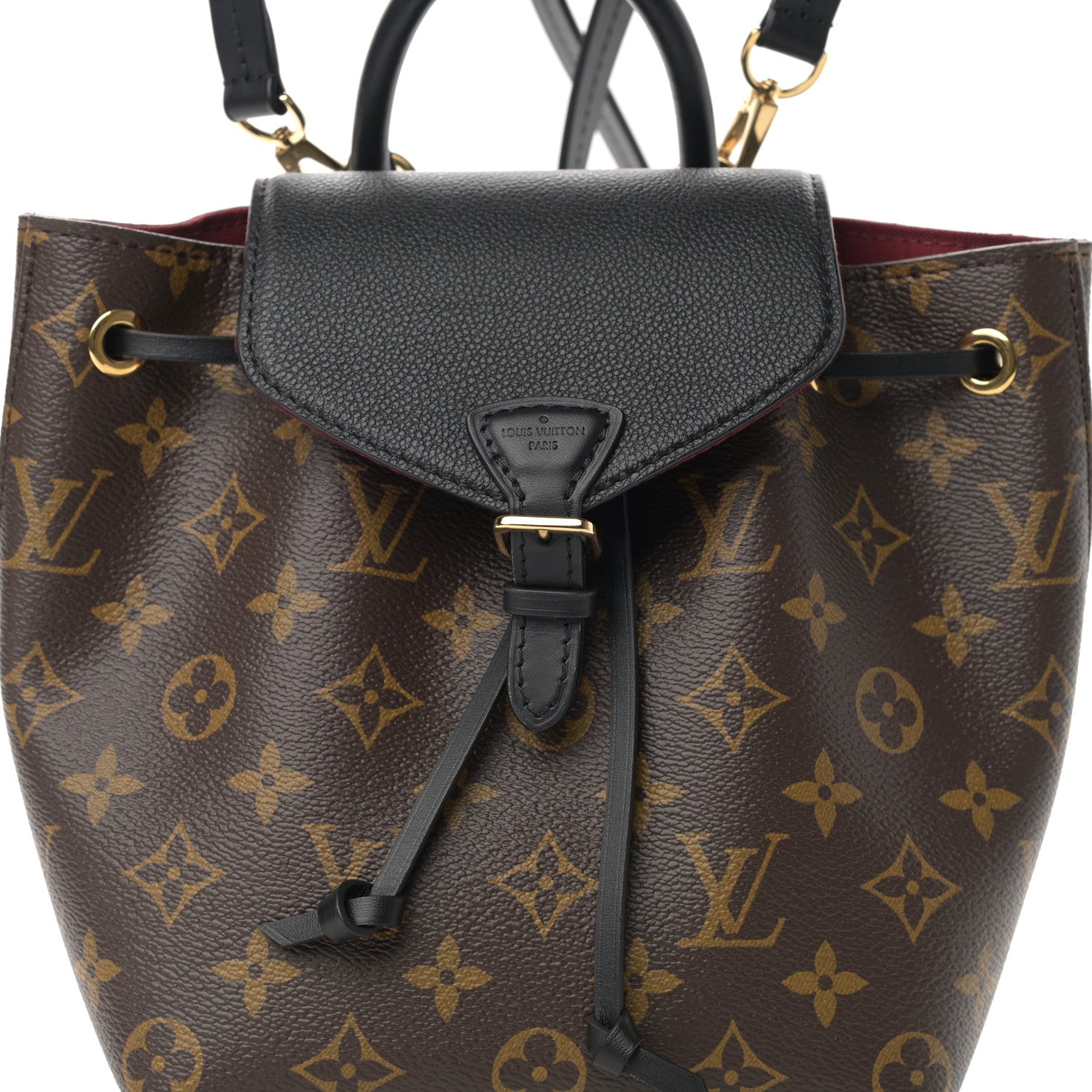 Louis Vuitton Monogram BB Montsouris NM Backpack Black 8 of 12