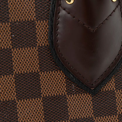 Louis Vuitton Cuir Taurillon Damier Ebene Normandy Black 11 of 20