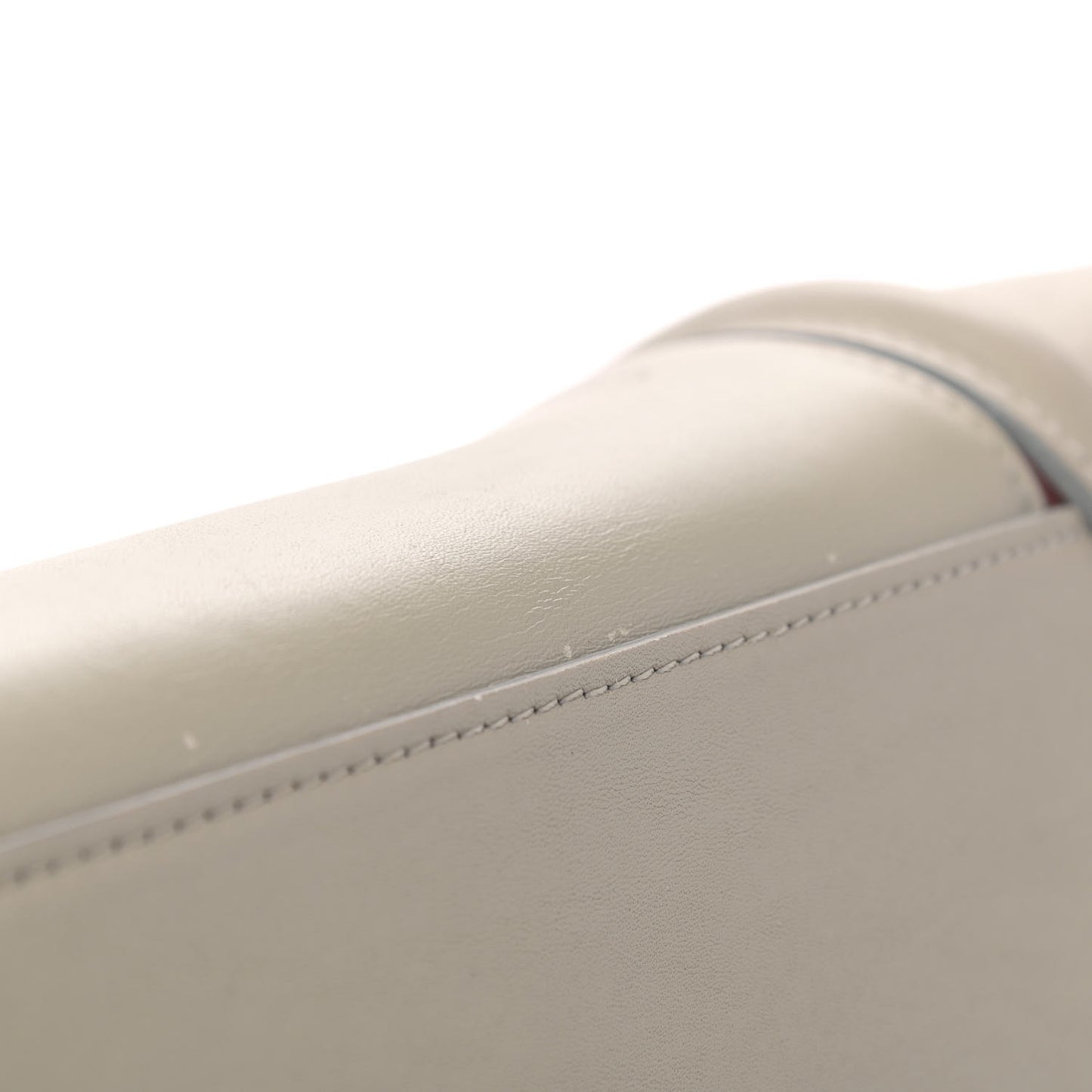 Smooth Calfskin Mini Luggage Light Grey