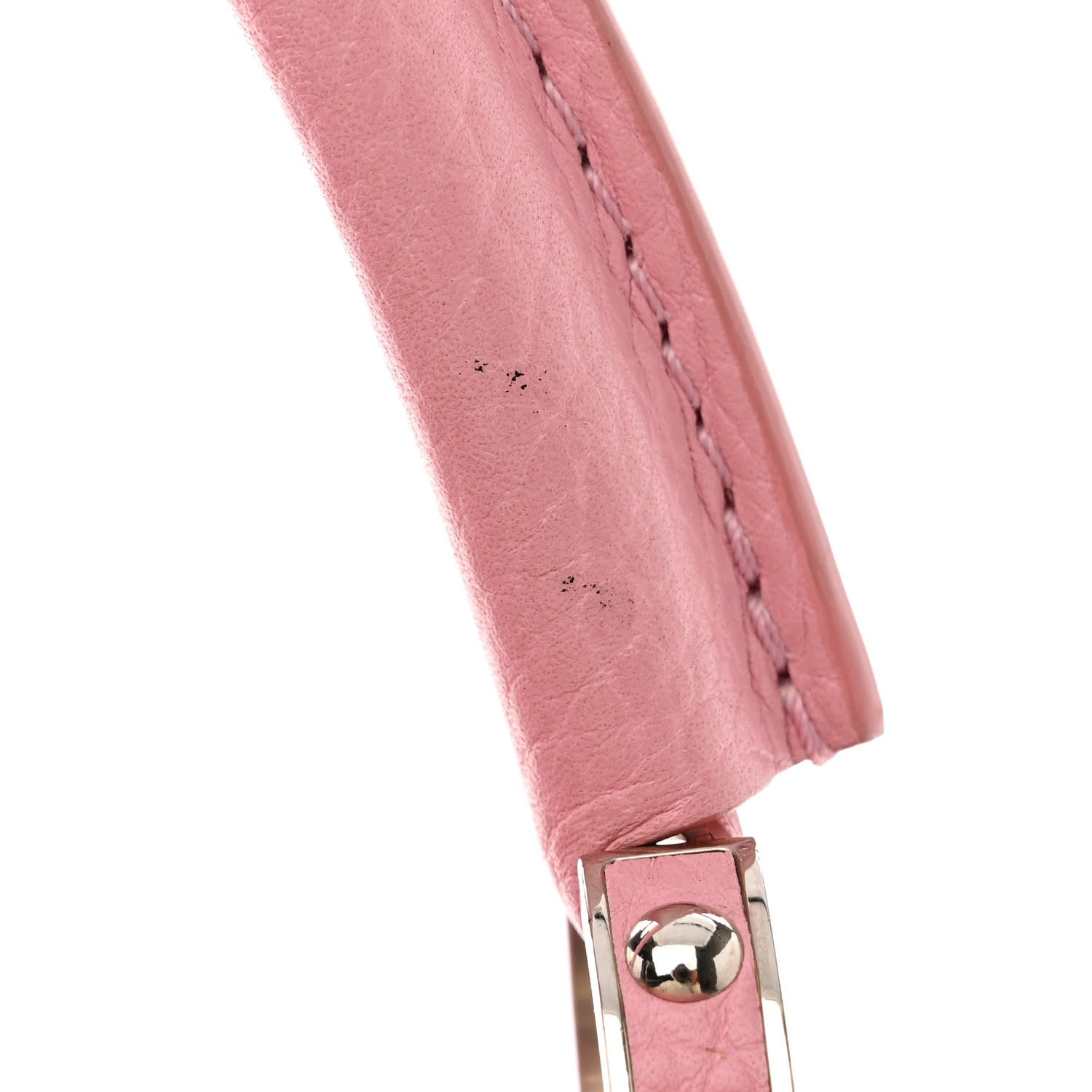 Louis Vuitton Sequins Metallic Taurillon Capucines BB Pink 13 of 13