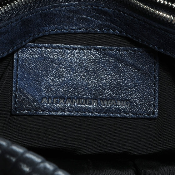Alexander Wang Leather Rocco Midnight 6 of 6