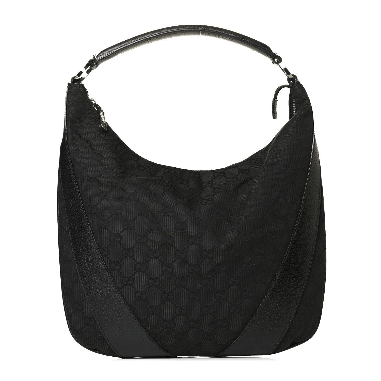 Gucci Monogram Small GG Hobo Black 1 of 12